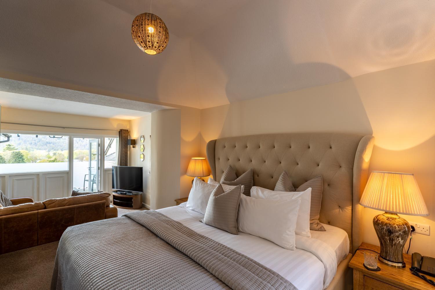 Lakes Hotel & Spa Bowness-on-Windermere Quarto foto A bedroom at the hotel